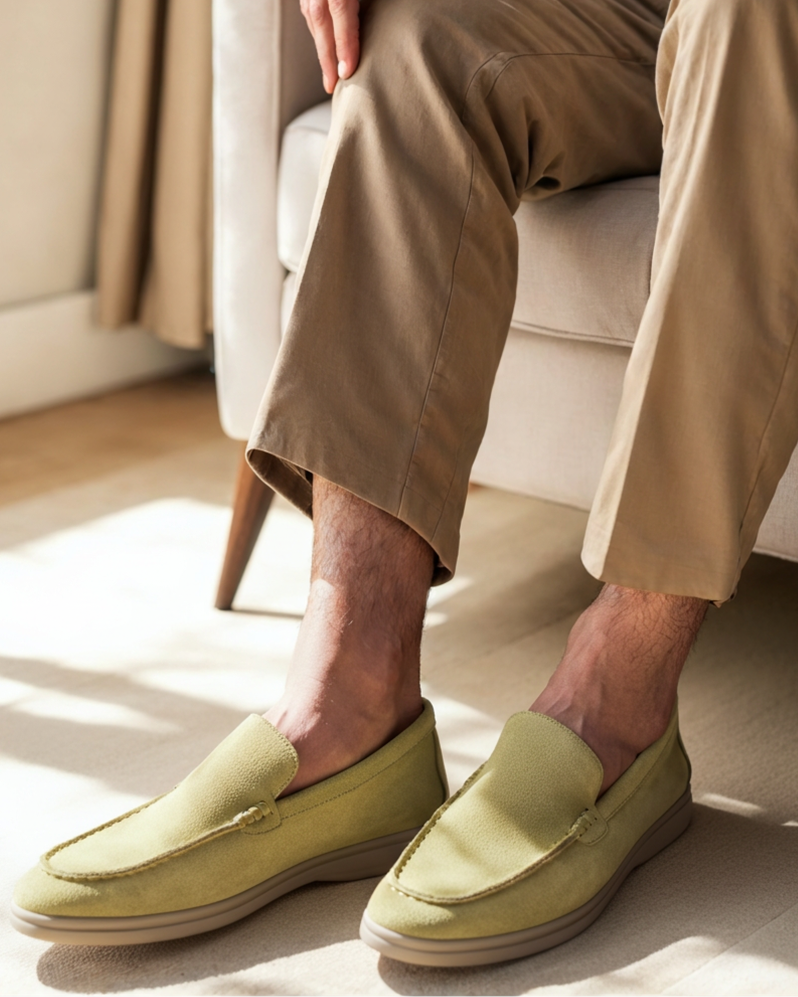 Mocassins elegants a bout arrondi | Sorties en ville