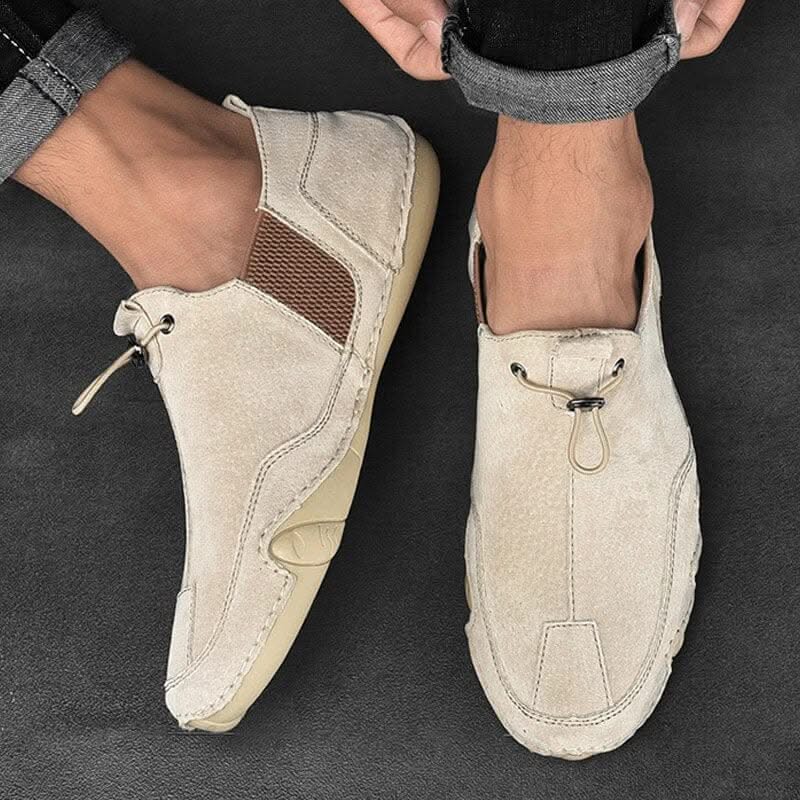 Mocassins homme | Chaussures à enfiler décontractées avec ajustement élastique