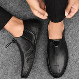 Mocassins homme | Chaussures à enfiler décontractées avec ajustement élastique