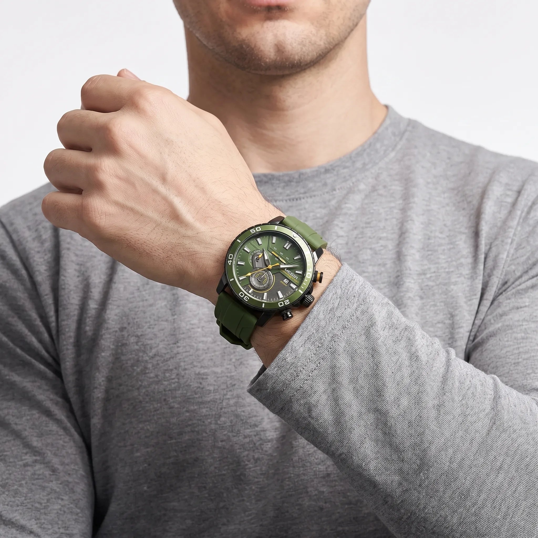 Montre chronographe sport homme | Suivre le temps avec précision