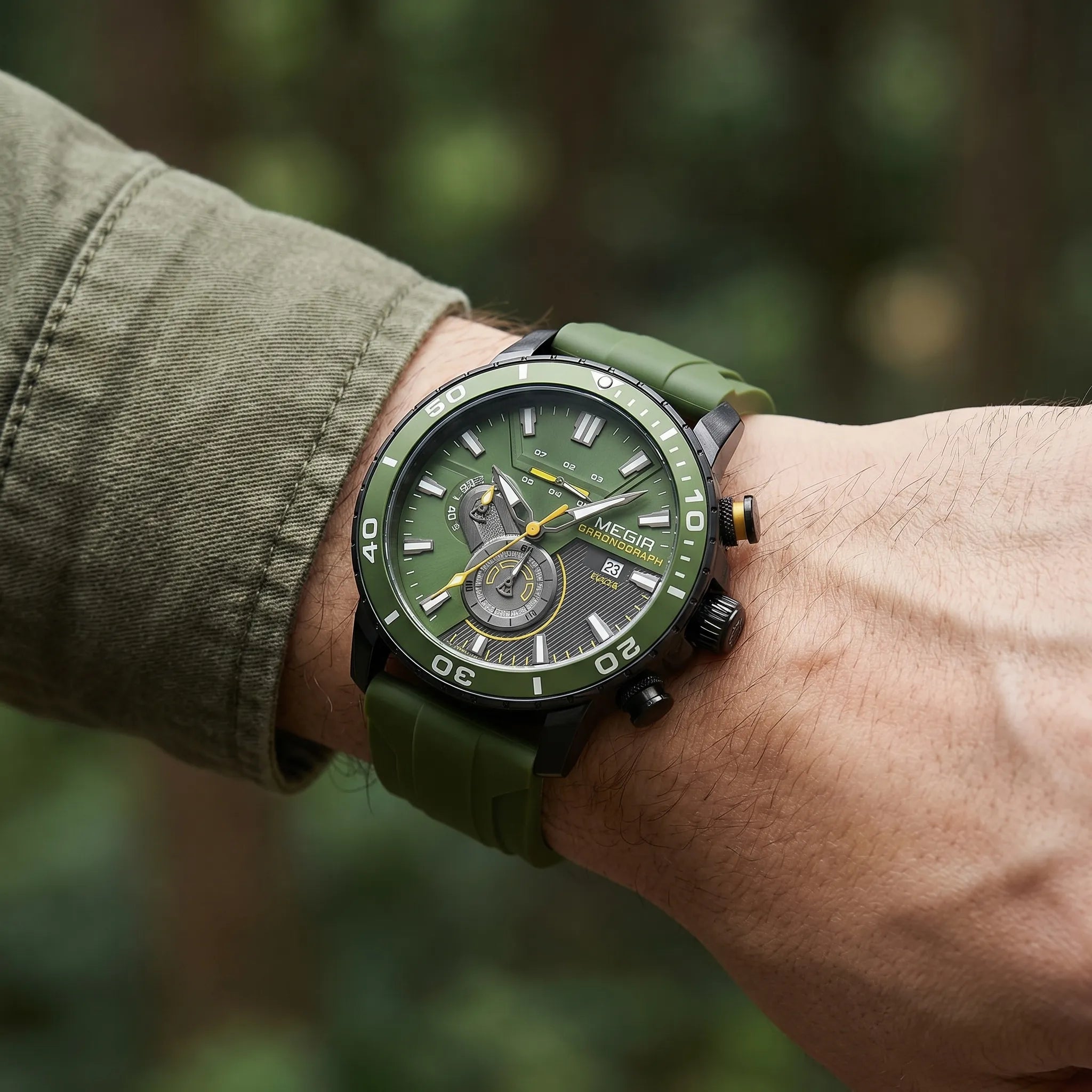 Montre chronographe sport homme | Suivre le temps avec précision