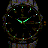 Montre homme analogique à calendrier | Lire l'heure quotidienne