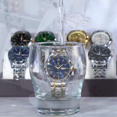 Montre homme analogique à calendrier | Lire l'heure quotidienne