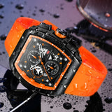 Montre tonneau sportive | Tenue de tous les jours