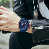 Montre tonneau sportive | Tenue de tous les jours