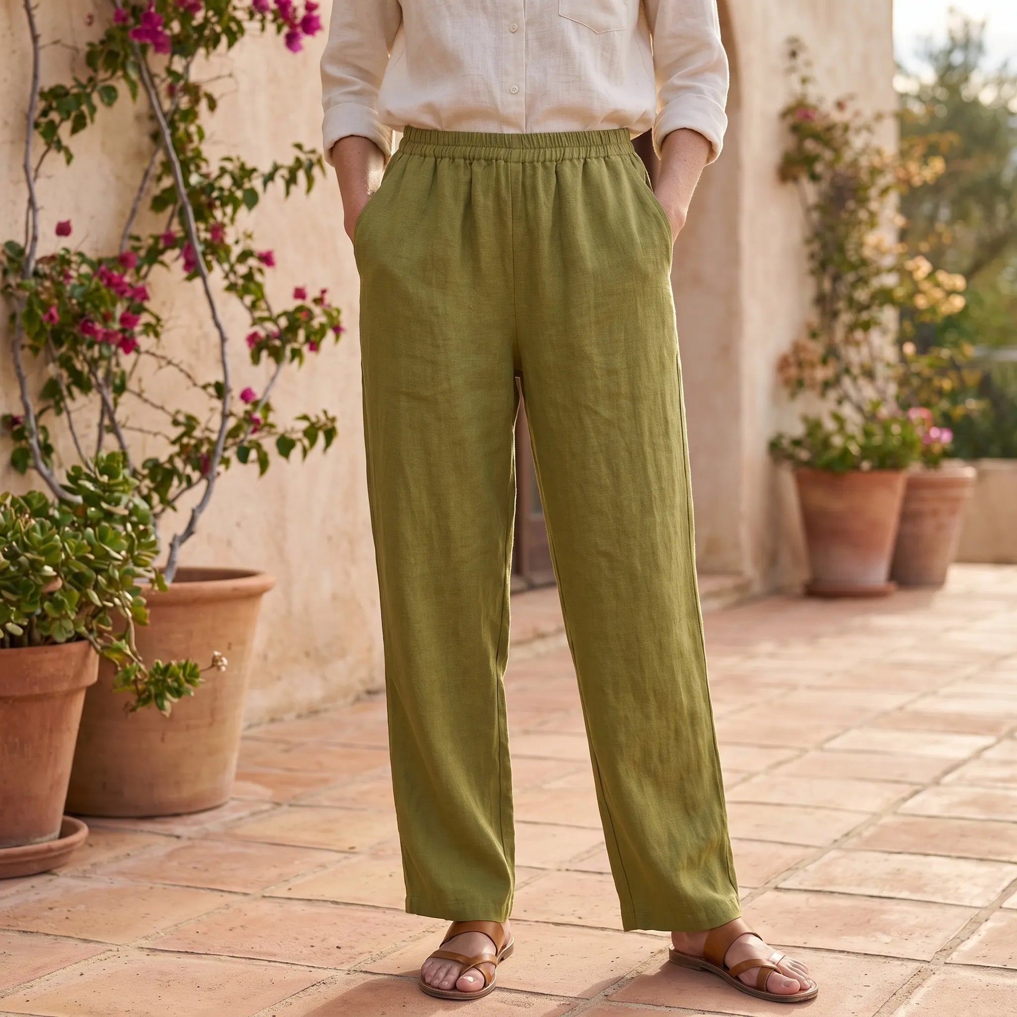 Pantalon ample et fluide | Balades estivales