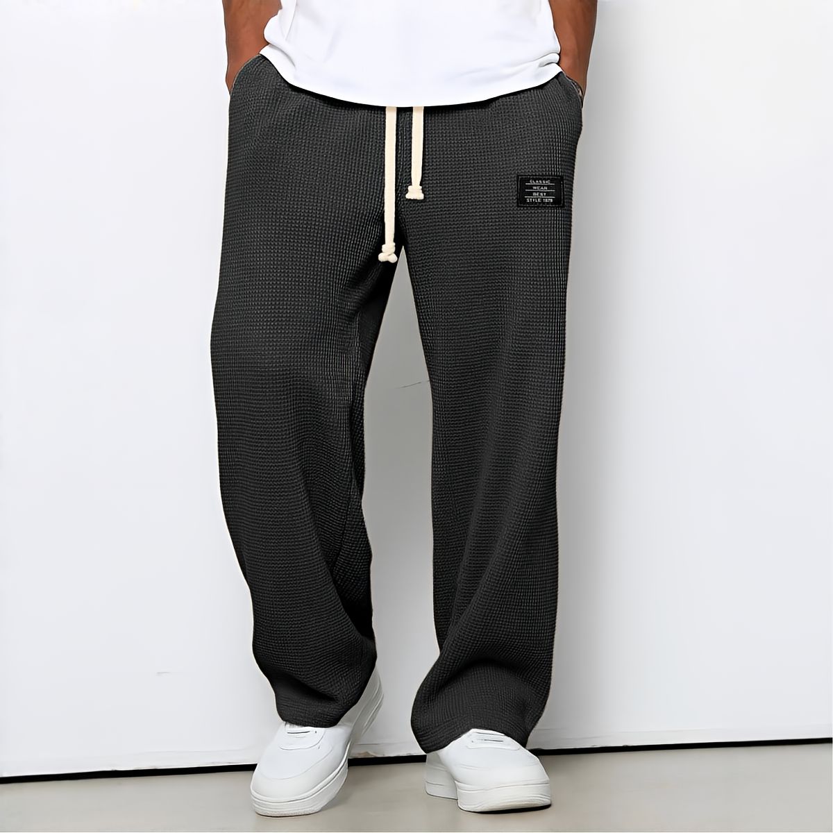 Pantalon décontracté à coupe ample | Détente à la maison