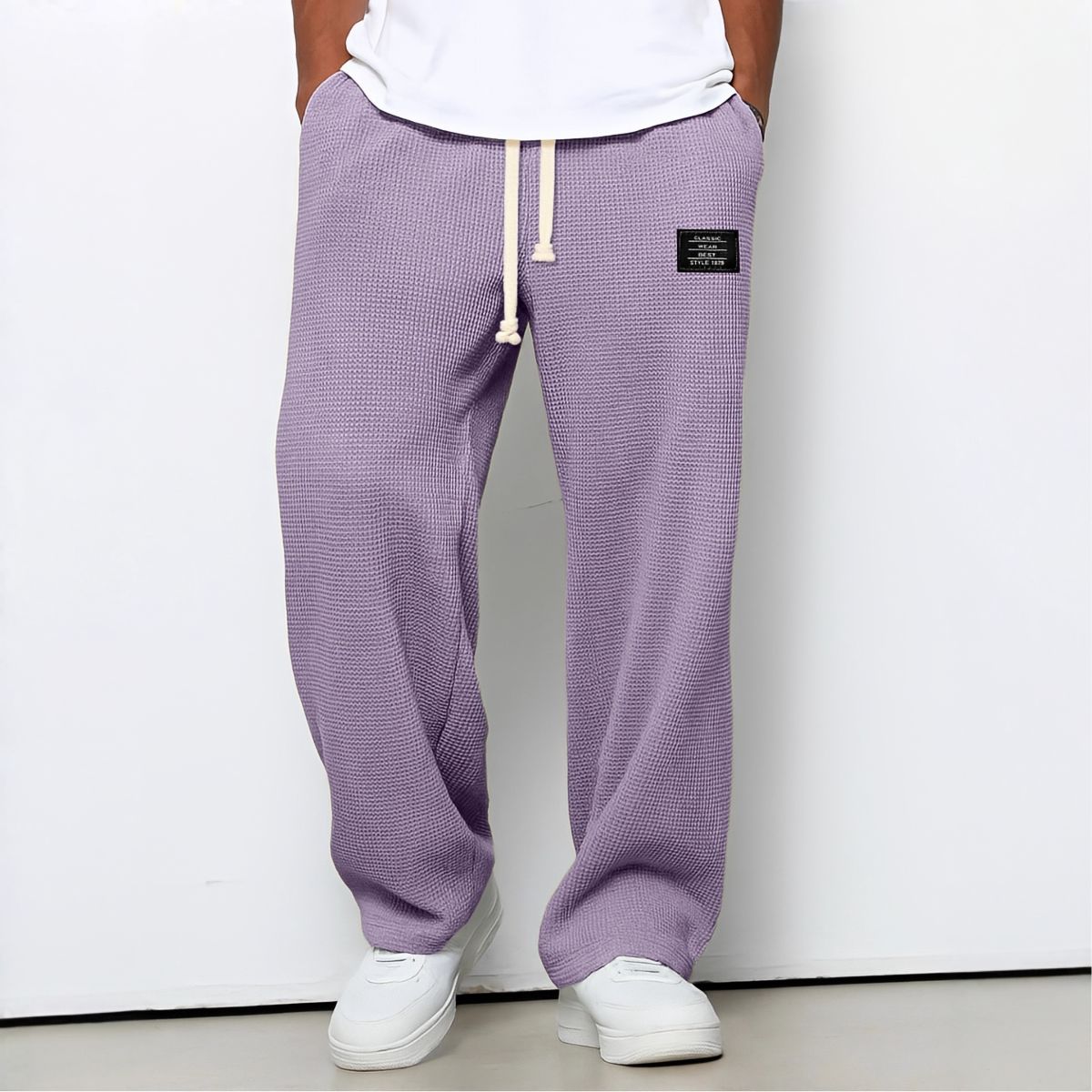 Pantalon décontracté à coupe ample | Détente à la maison
