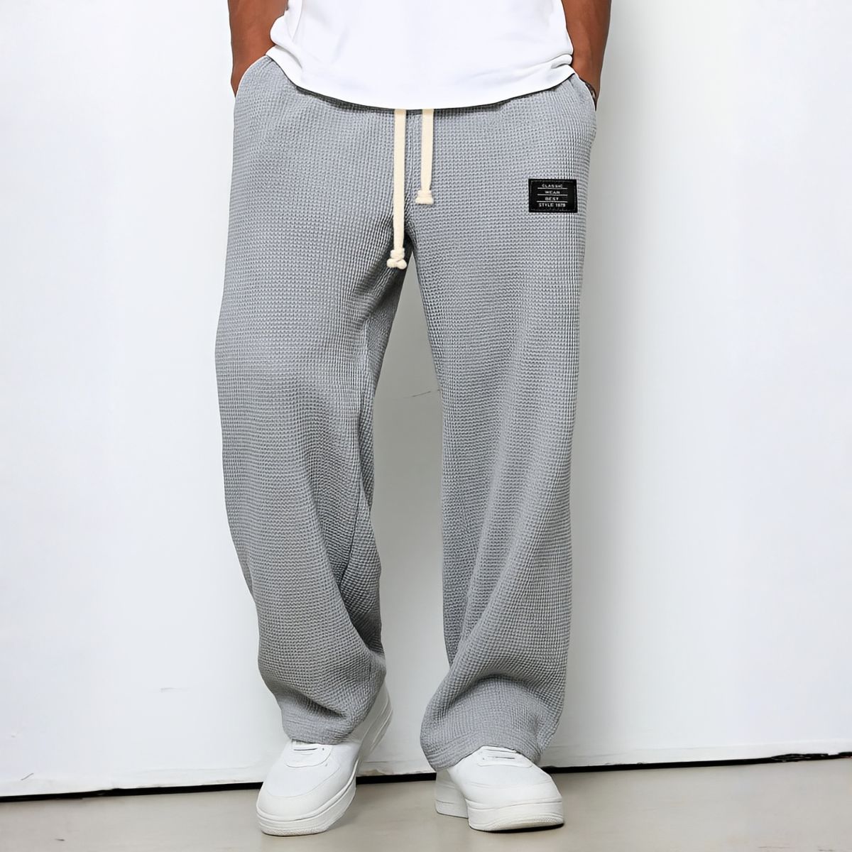 Pantalon décontracté à coupe ample | Détente à la maison