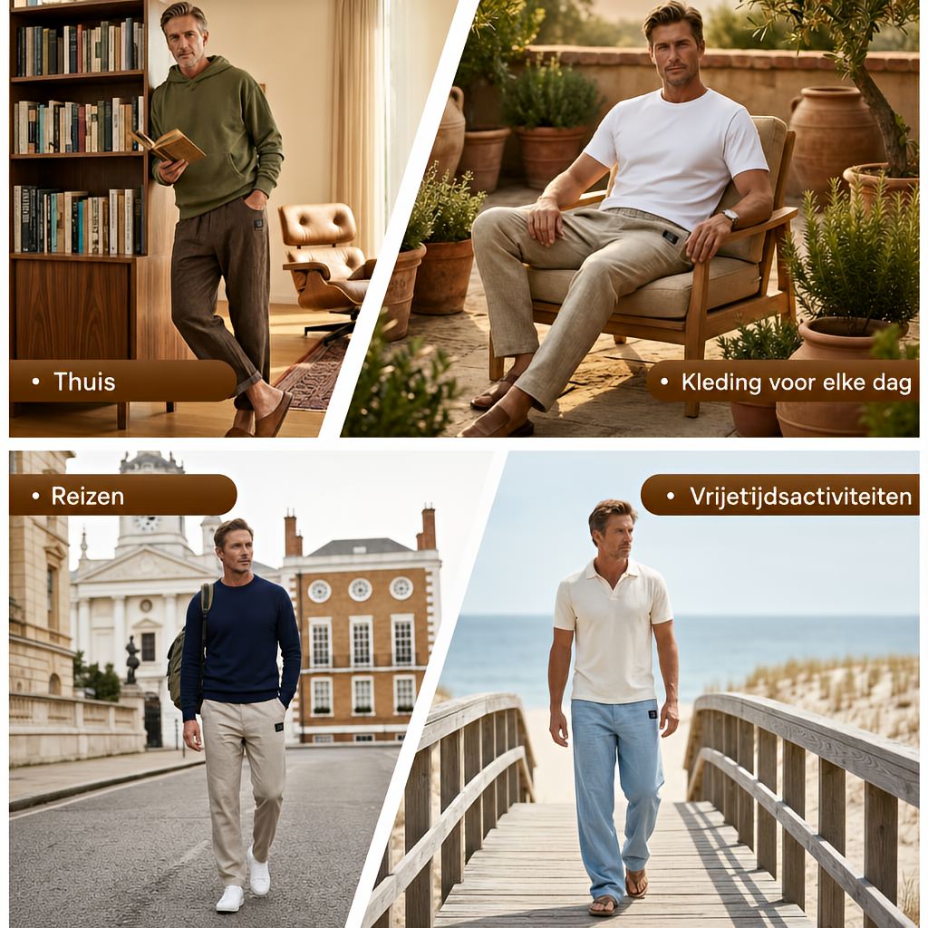 Pantalon décontracté à coupe ample | Sorties décontractées