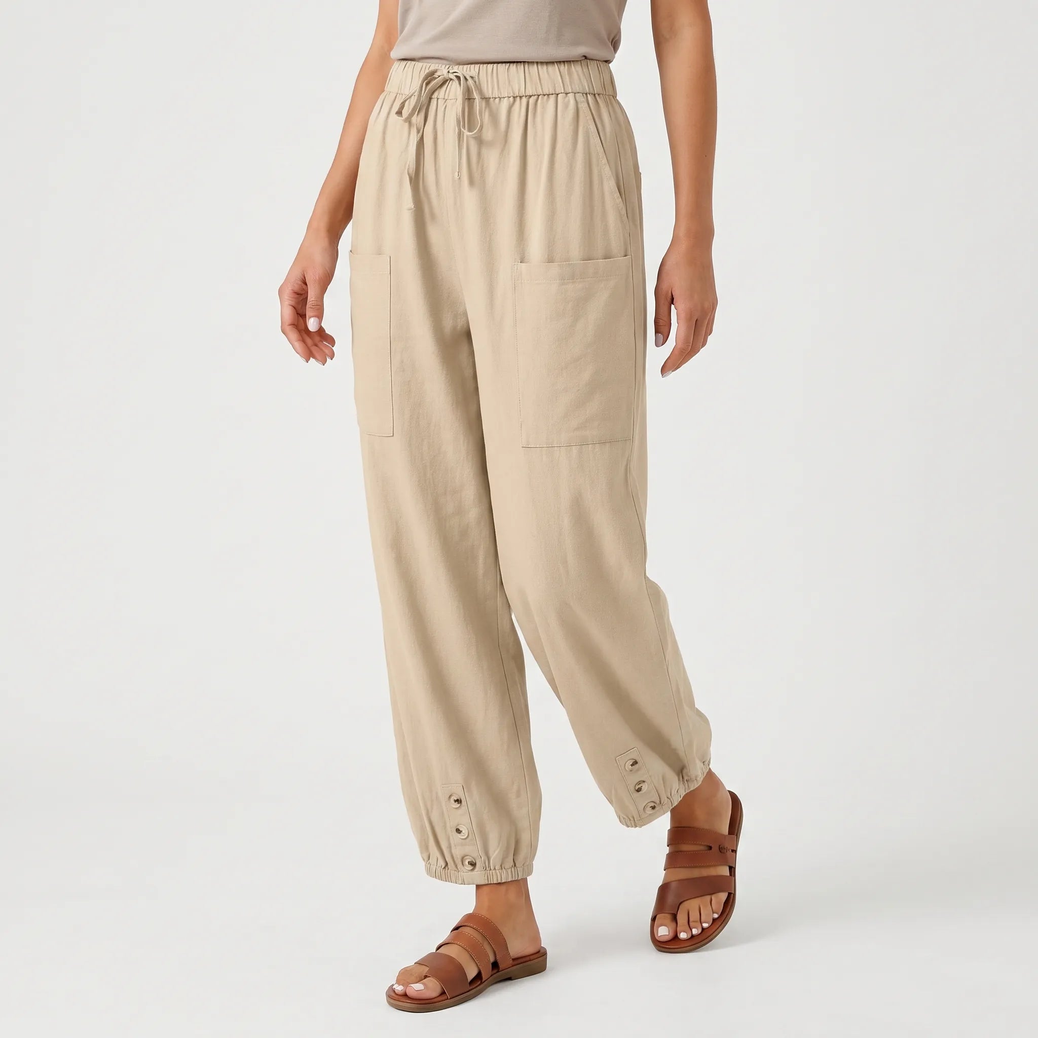 Pantalon femme large décontracté | Sorties en ville