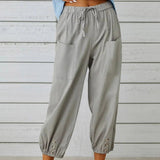 Pantalon femme large décontracté | Sorties en ville