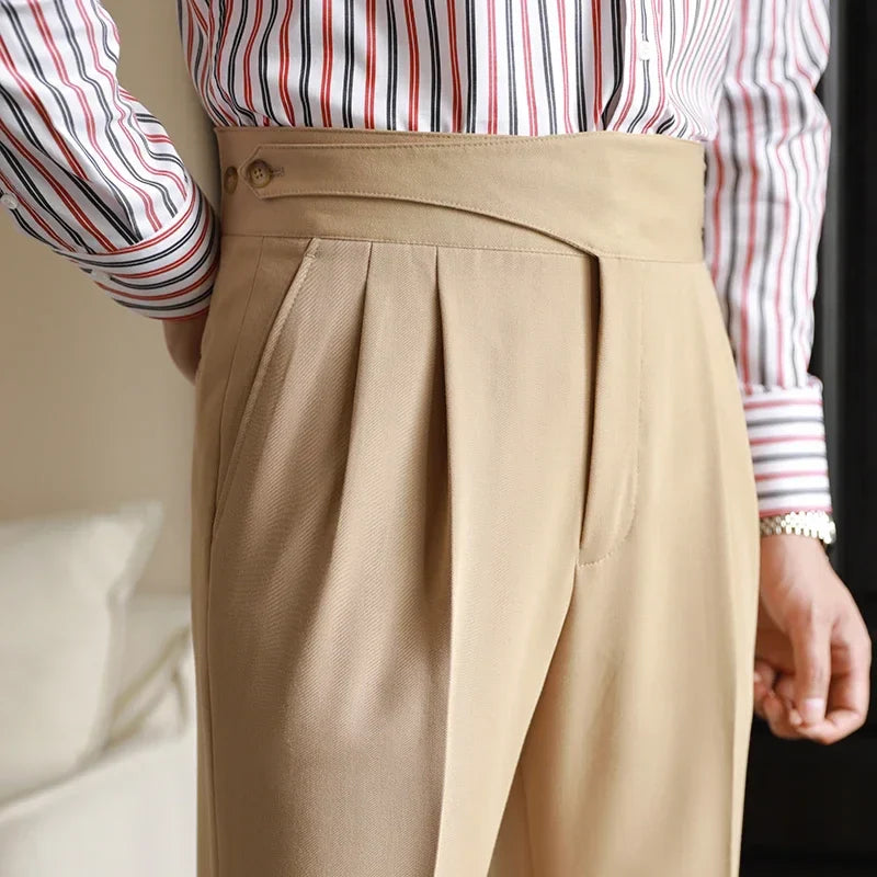 Pantalon homme | Pantalon taille haute