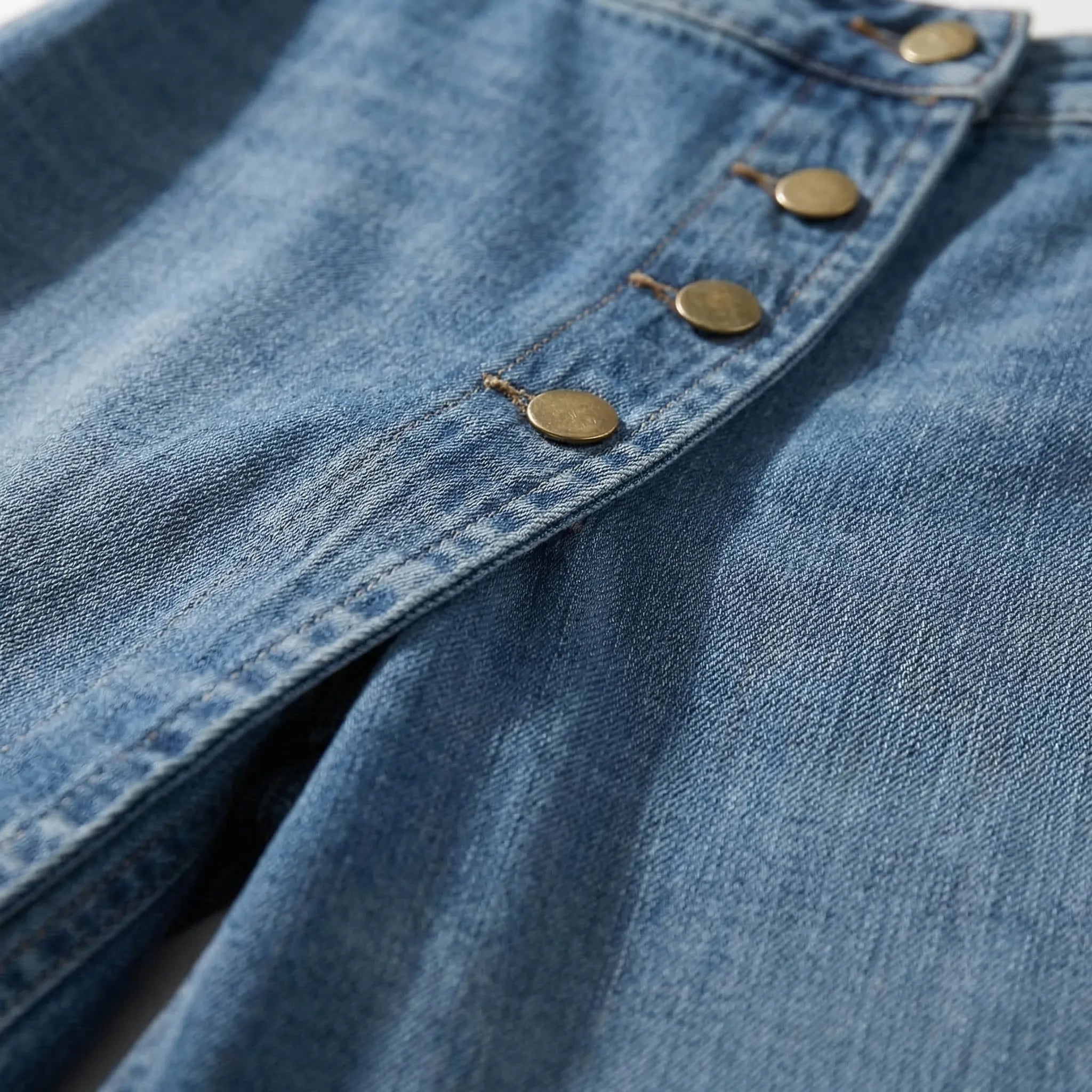Pantalon large taille haute asymétrique | Sorties décontractées