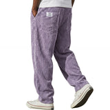 Pantalon texturé à coupe ample | Sorties décontractées