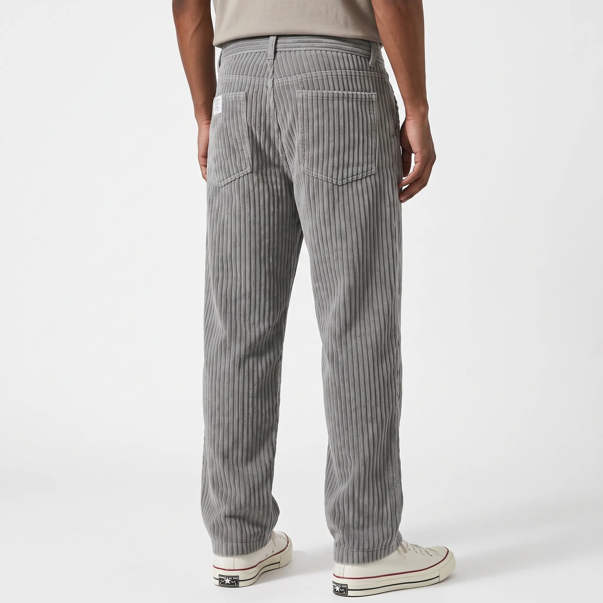 Pantalon texturé à coupe ample | Sorties décontractées