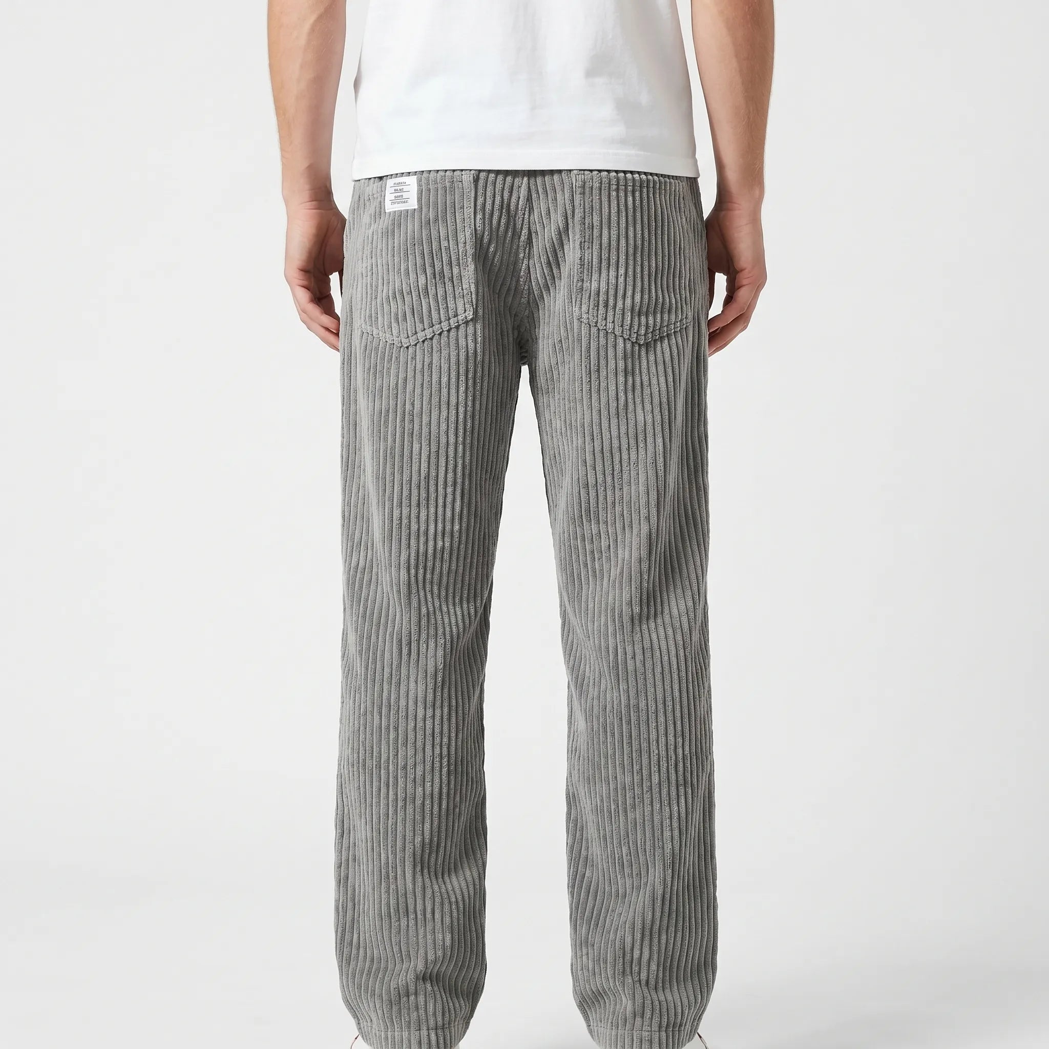 Pantalon texturé à coupe ample | Sorties décontractées