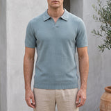 Polo en tricot texturé | Sorties décontractées