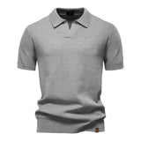 Polo en tricot texturé | Sorties décontractées