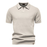 Polo en tricot texturé | Sorties décontractées