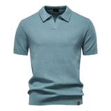 Polo en tricot texturé | Sorties décontractées
