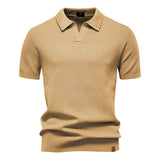 Polo en tricot texturé | Sorties décontractées