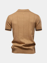 Polo homme | Polo en maille à col zippé