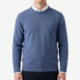Pull classique uni à col rond | Sorties décontractées
