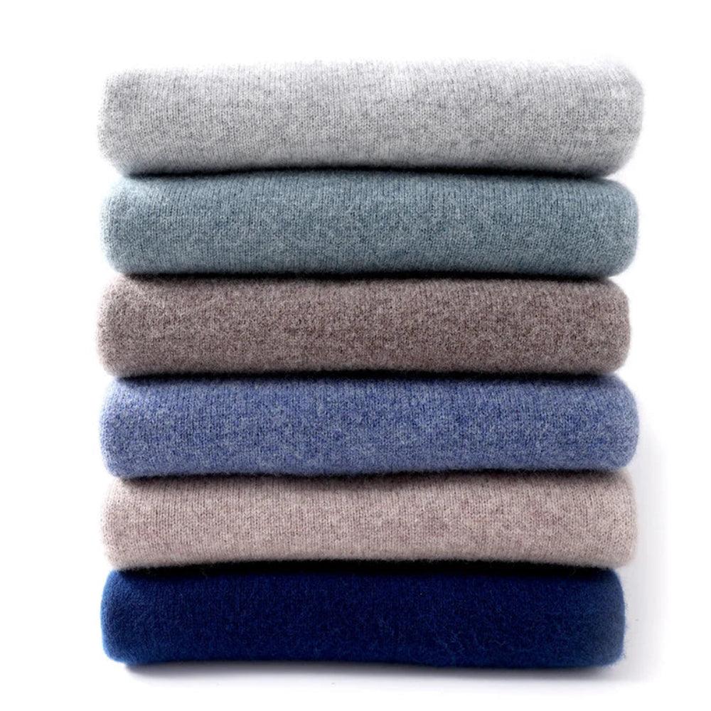 Pull classique uni à col rond | Sorties décontractées