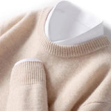 Pull classique uni à col rond | Sorties décontractées