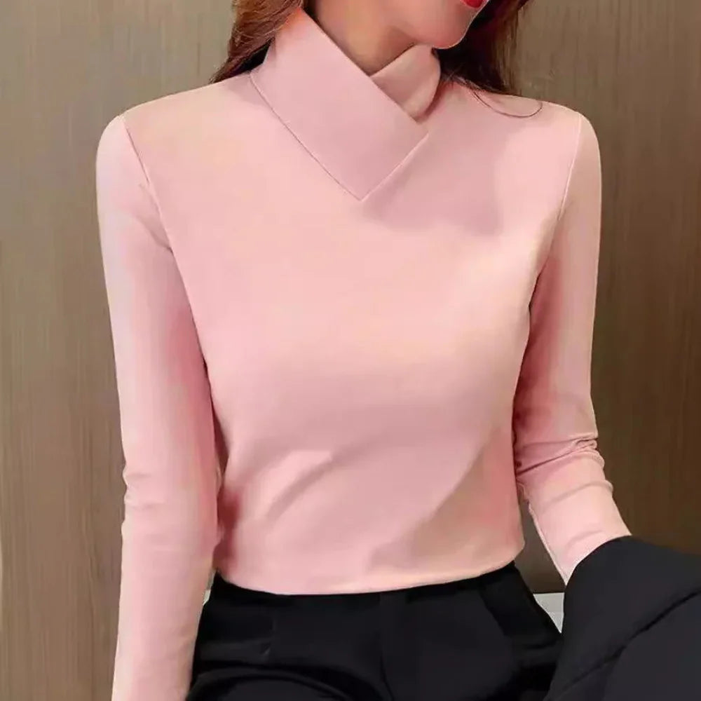 Pull col roulé femme ajusté | Superposition quotidienne