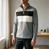Pull col zippé homme | Sorties décontractées