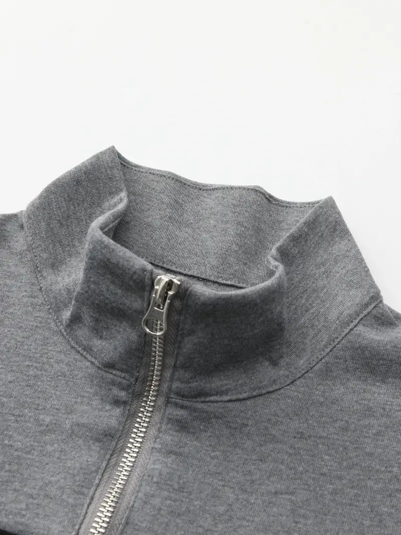 Pull col zippé homme | Sorties décontractées