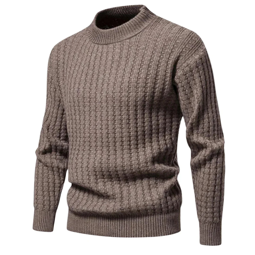 Pull en maille à col montant | Sorties décontractées