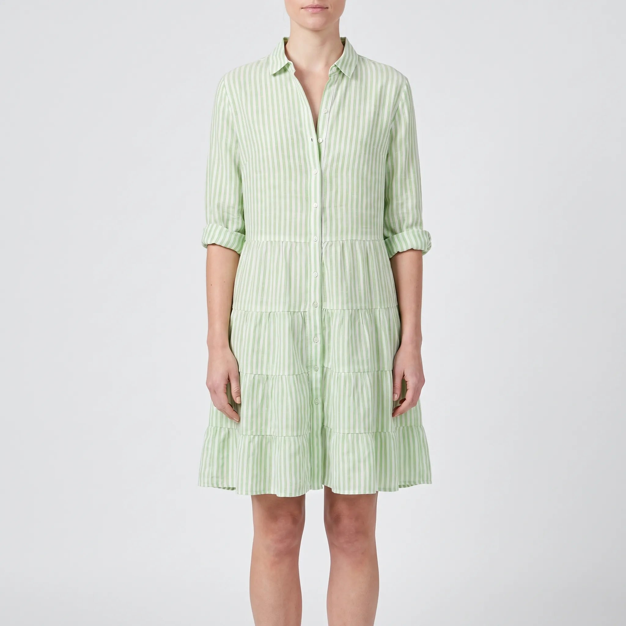 Robe chemisier femme rayée | Sorties estivales