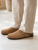 Sabots homme | Sabots à enfiler avec boucle réglable