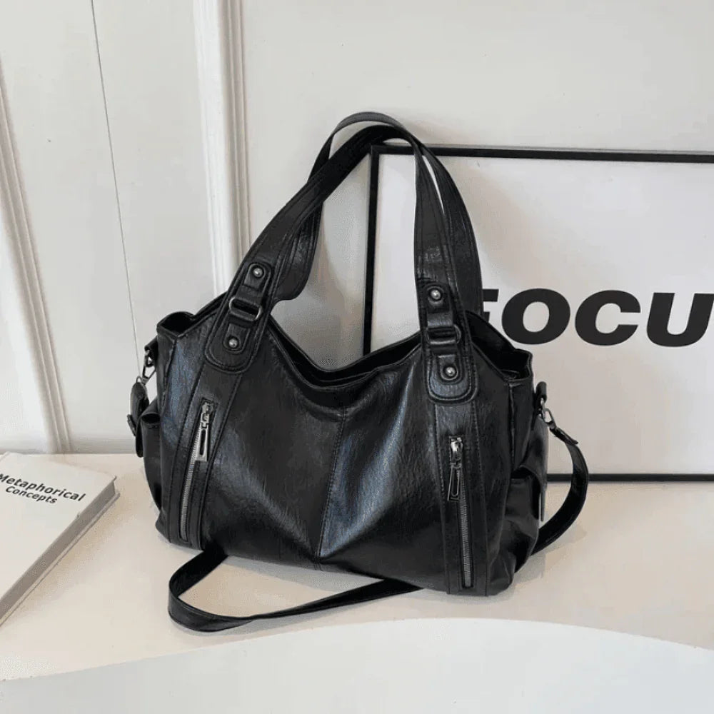 Sac à main bandoulière multipoche | Organisation quotidienne