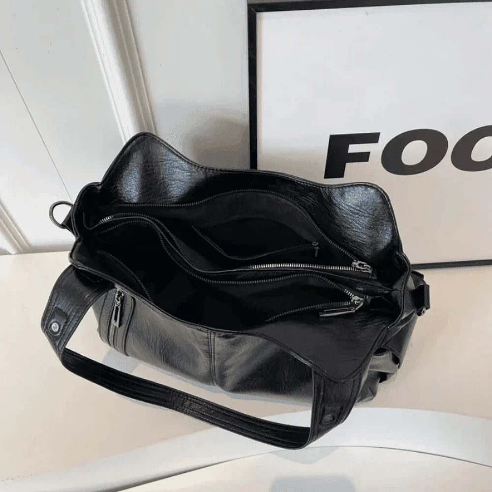 Sac à main bandoulière multipoche | Organisation quotidienne