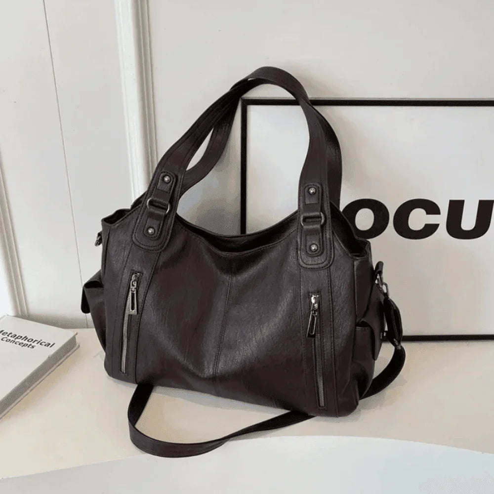Sac à main bandoulière multipoche | Organisation quotidienne