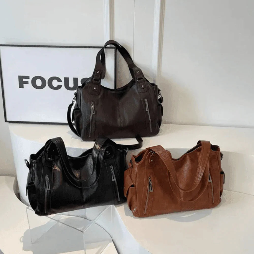 Sac à main bandoulière multipoche | Organisation quotidienne