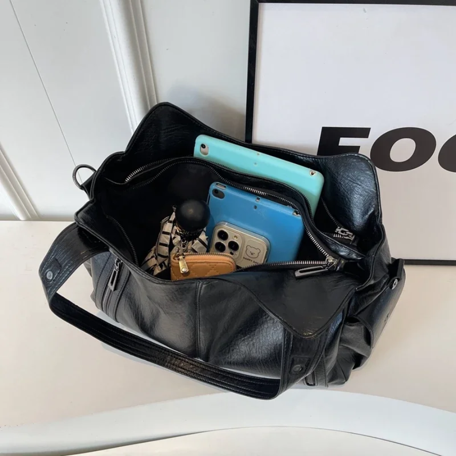 Sac à main bandoulière multipoche | Organisation quotidienne