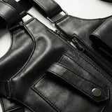 Sac bandoulière | Sacoche de poitrine réglable multipoche