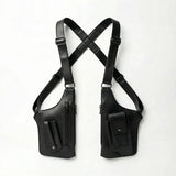 Sac bandoulière | Sacoche de poitrine réglable multipoche