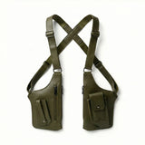 Sac bandoulière | Sacoche de poitrine réglable multipoche