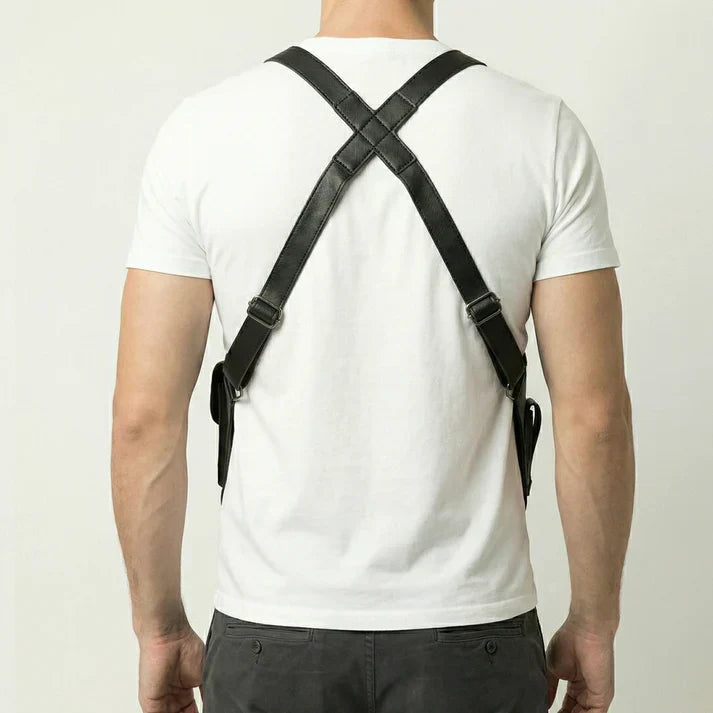 Sac bandoulière | Sacoche de poitrine réglable multipoche