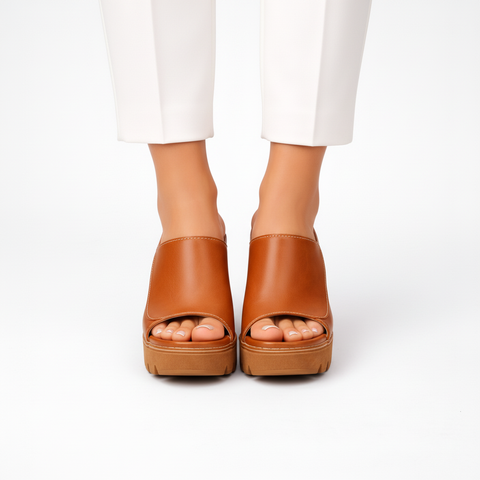 Sandales femme | Sandales à plateforme et talon carré
