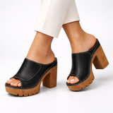 Sandales femme | Sandales à plateforme et talon carré