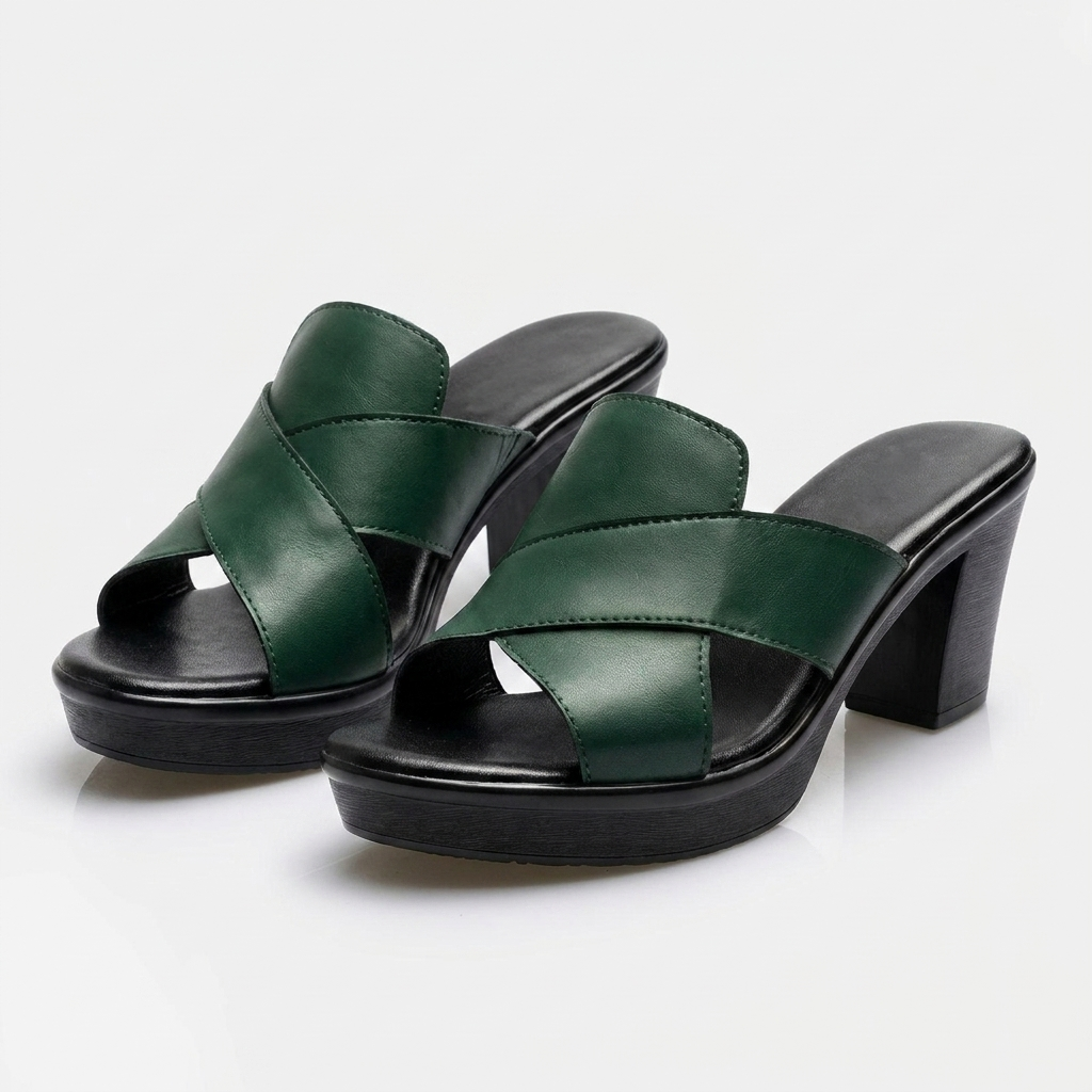 Sandales femme | Sandales confortables à talon carré