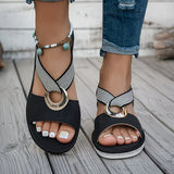 Sandales femme chic à enfiler | Promenades estivales