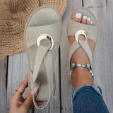 Sandales femme chic à enfiler | Promenades estivales